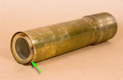 Field tube inserted